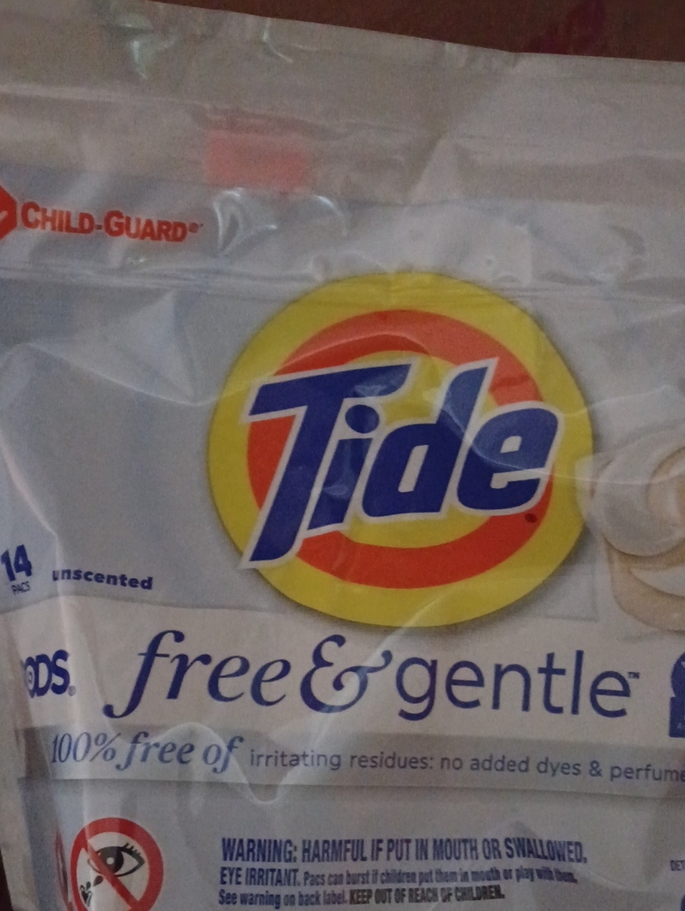 Tide Free & Gentle Pods New